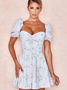 luci cherry corset dress House of CB 'Luci' Red Corset Dress by House of CB
